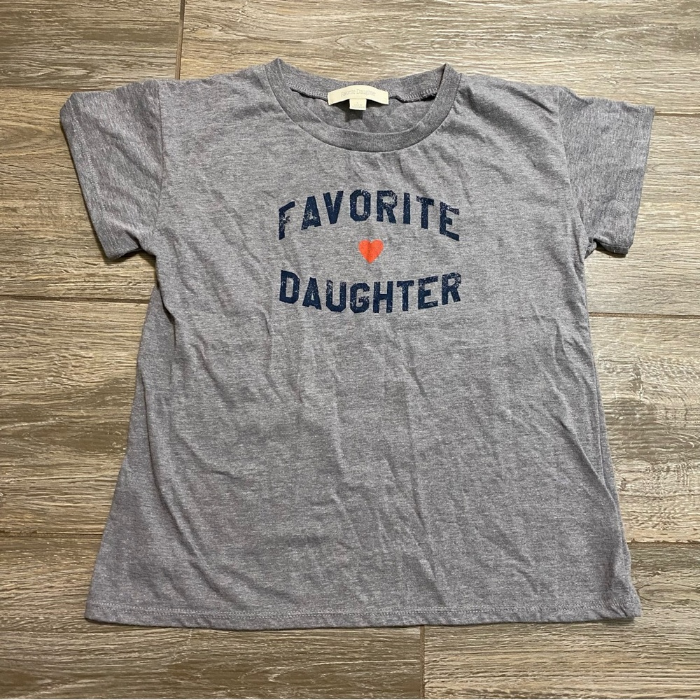 Favorite Daughter Large Gray Tee